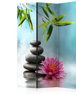 Paravány Paraván Water Lily and Zen Stones Dekorhome