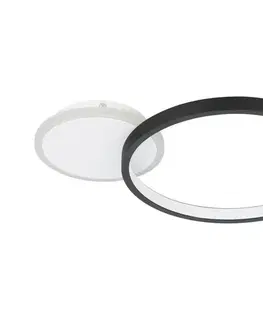 Svietidlá Eglo 900421 - LED Stmievateľné stropné svietidlo GAFARES LED/15W/230V čierna + DO 900421
