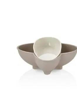 Misy a misky Kinekus Miska servírovacia na pistácie, plastová 19,7x19,7x8cm