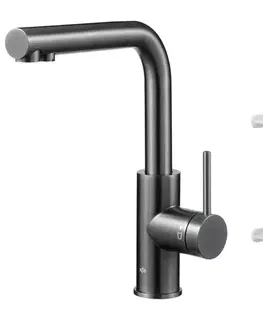 Drezové batérie stojankové Drezová batéria Duero Pure Basic Gun Metal Grey s filtráciou vody
