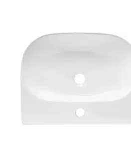 Umývadlá Umývadlo SAT Brevis 50x38,5 cm bez prepadu SATBRE5038R SATBRE5038R