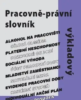 Právo ČR Pracovně - právní slovník - výkladový