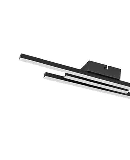 Svietidlá Rabalux 71491 - LED Stropné svietidlo LIRIEN LED/18W/230V 4000K čierna 71491
