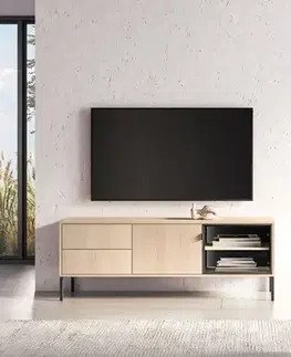 TV stolíky ArtMLM TV stolík ABEREN 04 | dub lindberg