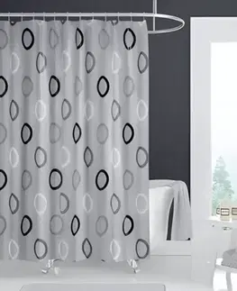 Kúpeľňové doplnky Textilný záves 120x200 v6rings  