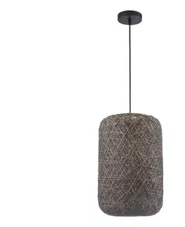 Svietidlá  Luster na lanku ELLEN 1xE27/20W/230V pr. 30 cm antracit 332233
