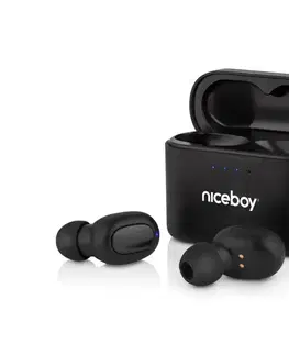 Predlžovacie káble Niceboy Podsie 4 - Bezdrôtové slúchadlá IP54 čierne hive-podsie-4