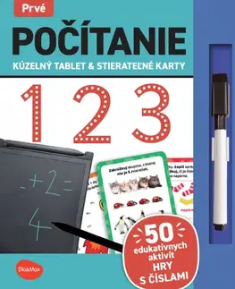 Pre deti a mládež - ostatné Kúzelný tablet & stierateľné karty – Prvé PÍSANIE - North Parade Publishing