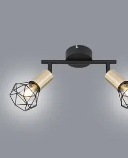 Moderné lampy do obývačky Stropné bodové svietidlo 54802S-2AB LS2