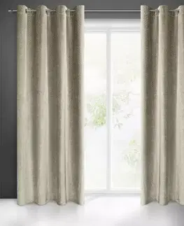 Závesy do spálne Záves LUSSI 140X250 na priechodkách 384510