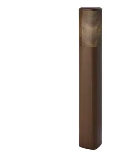 Záhradné lampy Nordlux - Vonkajšie svietidlo SIDARA 1xE27/15W/230V IP44 95 cm hnedé 2618468218