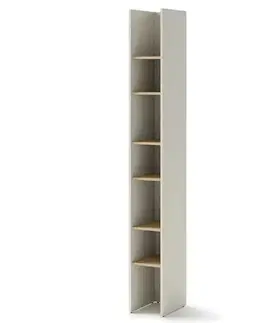 Nábytok Dig-net nábytok Regál Lenart BED CONCEPT BC-24 | kašmír / dub nagano