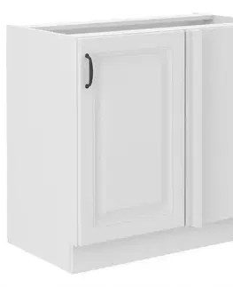 Kuchynské skrinky stojace Kuchynská skrinka STILO biely mat/biely 105 nd 1f bb