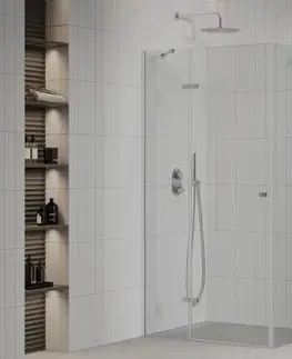 Sprchovacie kúty MEXEN/S - ROMA sprchovací kút 105x90, transparent, chróm 854-105-090-01-00