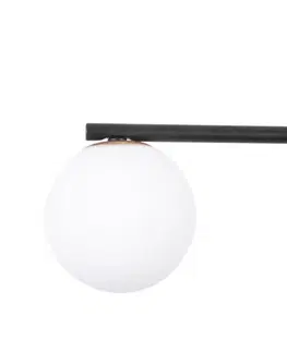 Svietidlá  Nástenná lampa GAMA 1xG9/12W/230V čierna 33194