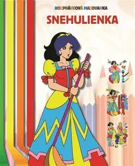 Nalepovačky, vystrihovačky, skladačky Snehulienka