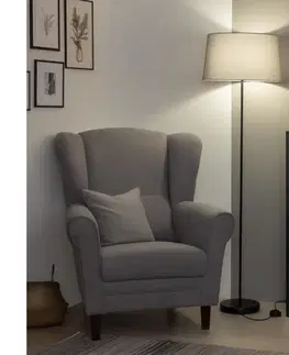 Lampy BRILAGI - LED stojacia lampa CERIA 1xE27/40W/230V pr. 45 cm sivá/čierna SA2187+EG781042