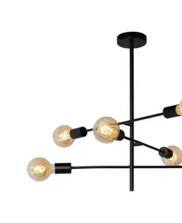 Svietidlá Lucide 21119/06/30 - Luster na tyči LESTER 6xE27/40W/230V 21119/06/30
