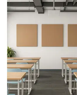 Obrazy Pyrotek Akustický panel SILENCE 58x58 cm béžový 17075-AP-004