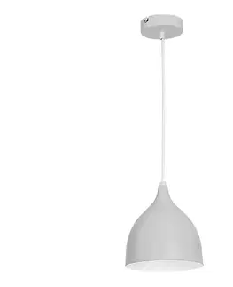 Svietidlá  Luster na lanku NOAK 1xE27/15W/230V šedá 9427