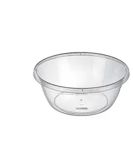 Misy a misky MAKRO - Miska 1,5L, 20x8cm, transparentná, umelá hmota