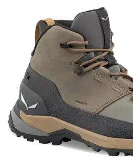 Vysoká outdoor obuv Salewa Puez Leather Mid PTX M Veľkosť: 42 EUR
