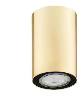 Svietidlá Argon 4759 - Stropné svietidlo TYBER 1xGU10/5W/230V zlatá 4759