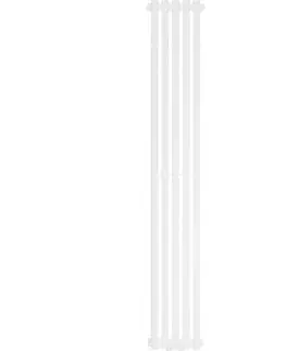 Radiátory do kúpeľne MEXEN - Flux vykurovací rebrík/radiátor dekoratívny 1500 x 240 mm, 450 W, biela W127-1500-240-00-20