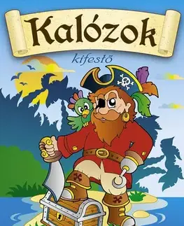Príprava do školy, pracovné zošity Kalózok! Kifestő matricákkal