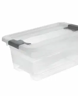 Dekorácie a bytové doplnky Úložný box Crystal transparentný