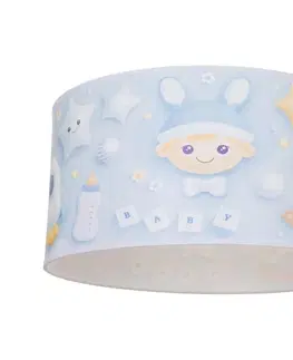 Svietidlá  Detské stropné svietidlo KIDS ROOM 1xE27/60W/230V, priemer 40 cm, motív kozmonauta H0955