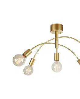 Svietidlá Markslöjd 108285 - Prisadený luster CYGNUS 5xE27/40W/230V zlatá 108285
