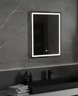 Kúpeľňové zrkadlá MEXEN - Miko zrkadlo s osvetlením 60 x 80, LED 600 9819-060-080-611-00