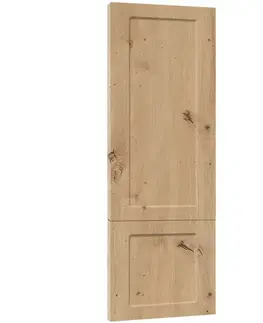 Kuchynské skrinky Čelo skrinky Luxeo F15-D60ZLN_D60RWN rám dub