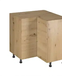 Kuchynské skrinky stojace Skrinka do kuchyne Langen d90n dub artisan