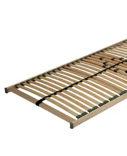 Rošty KONDELA Rio 5V lamelový rošt 90x200 cm prírodná