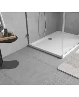 Vane MEXEN - Flow sprchová vanička obdĺžniková slim 100 x 130, biela lesk 46R101013