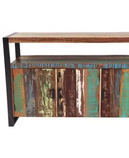 Komody Komoda Retro 140x90x45 recyklované mango