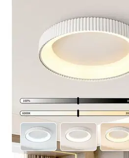 Svietidlá BRILAGI - LED stmievateľné stropné svietidlo FALCON MODERN LED/54W/230V 60 cm biela + diaľkové ovládanie BRI968