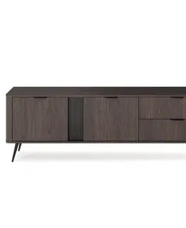 Všetky produkty TV stolík Veris E 2d2s Dub Dunin + Čierna