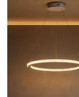 Svietidlá  LED stmievateľný luster na lane LED/90W/230V 3000-6500K priemer 60 cm + diaľkové ovládanie TA2313/W