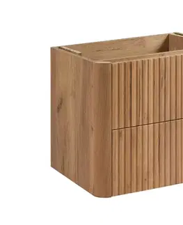 Skrinky do kúpeľne Elvisia Skrinka pod umývadlo LINEA Oak Craft | 60 cm