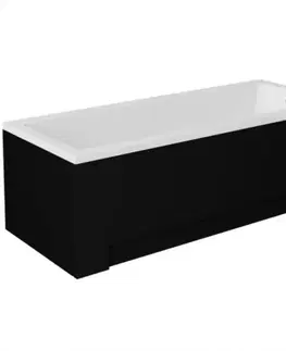 Panely k vaniam Panel na vaňu Uni 140/70 L/P čierna