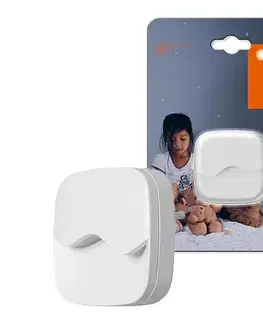 Svietidlá Ledvance - LED Nočné svietidlo do zásuvky so senzorom LUNETTA LED/0,5W/230V 8590828754602