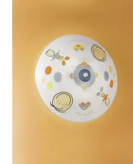 Svietidlá EGLO 88972 - Detské stropné svietidlo JUNIOR 2 2xE27/60W farebné 88972