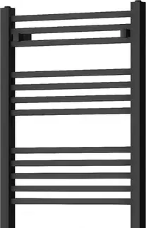 Radiátory do kúpeľne MEXEN - Plutón vykurovací rebrík/radiátor 1450 x 600 mm, 826 W, čierna W106-1450-600-00-70