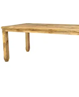 Jedálenské stoly Jedálenský stôl Devi 175x90 indický masív mango