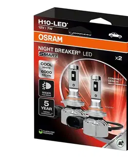 Žiarovky SADA 2 ks LED autožiarovky NIGHT BREAKER SMART H10 PY20d/7W/12V 6000K - Osram 9145DWNBSM-2HB