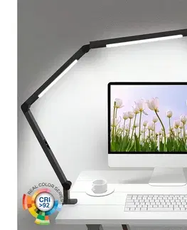 Lampy BRILAGI - LED Stmievateľná dotyková stolná lampa VARIO LED/12W/230V 3000-6500K čierna 