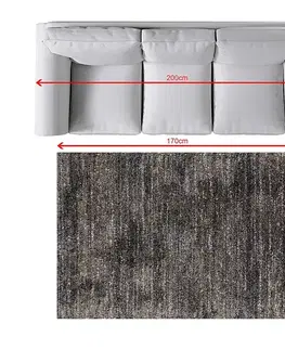 Koberce Koberec Royal Nomadic Living dark grey/sailor blue 120x170cm